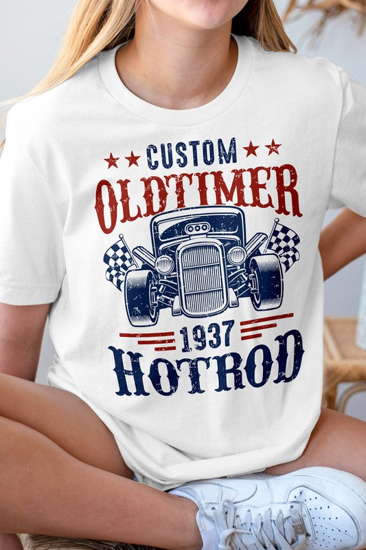 Custom Oldtimer 1937 Hotrod Vintage Graphic Tee