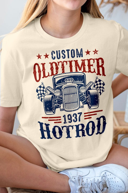 Custom Oldtimer 1937 Hotrod Vintage Graphic Tee