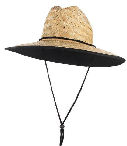 Women Men Straw Summer Beach Sun Hat Outdoor Wide