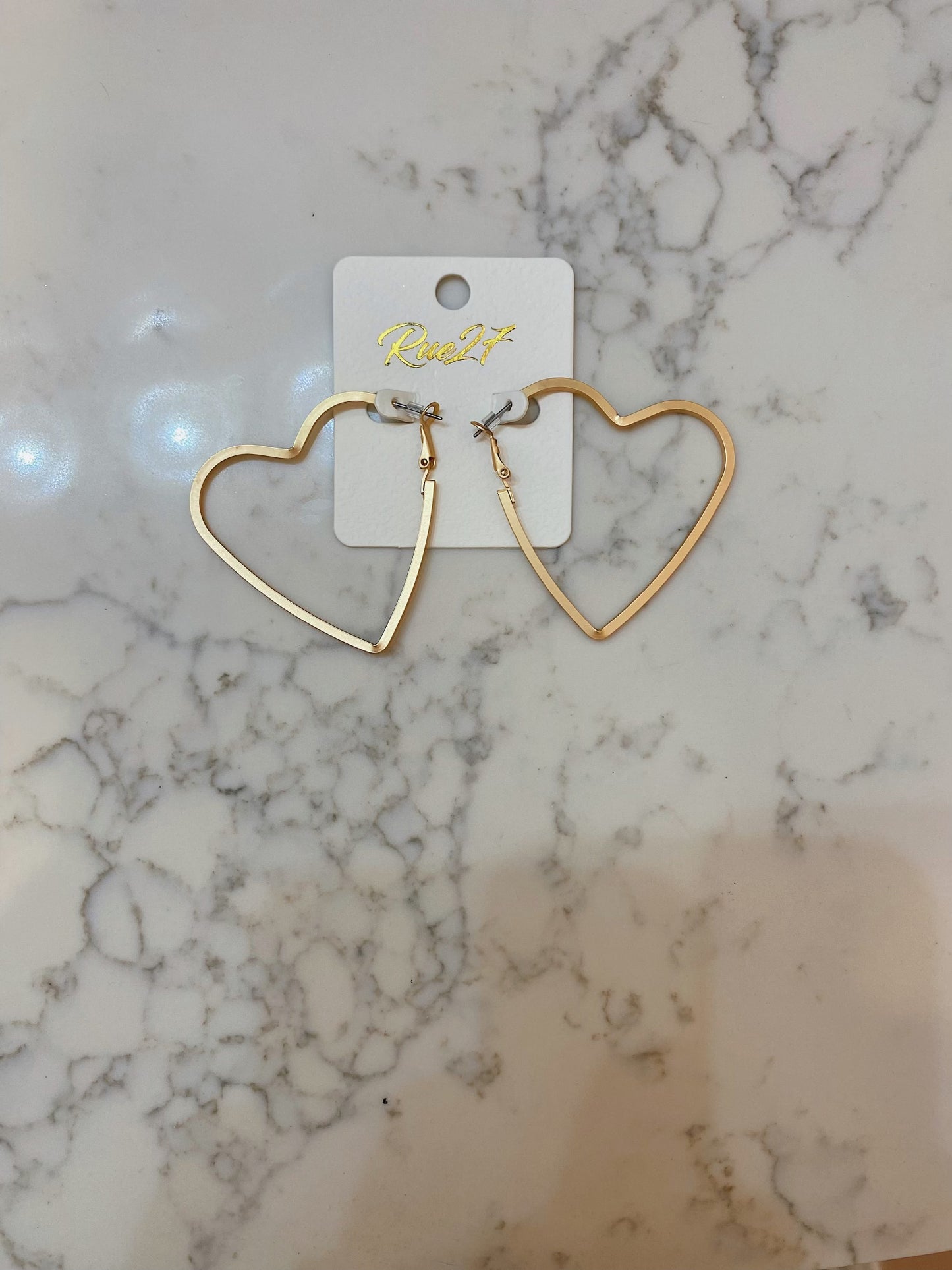 Sweetheart Gold earrings